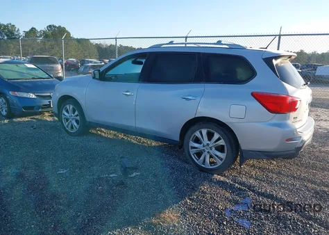 2018 Nissan Pathfinder Sl из США, поврежденный, VIN 5N1DR2MNXJC621511